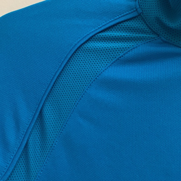 Nike girls blue 1/4 zip dri fit athletic pullover size L - Picture 5 of 7